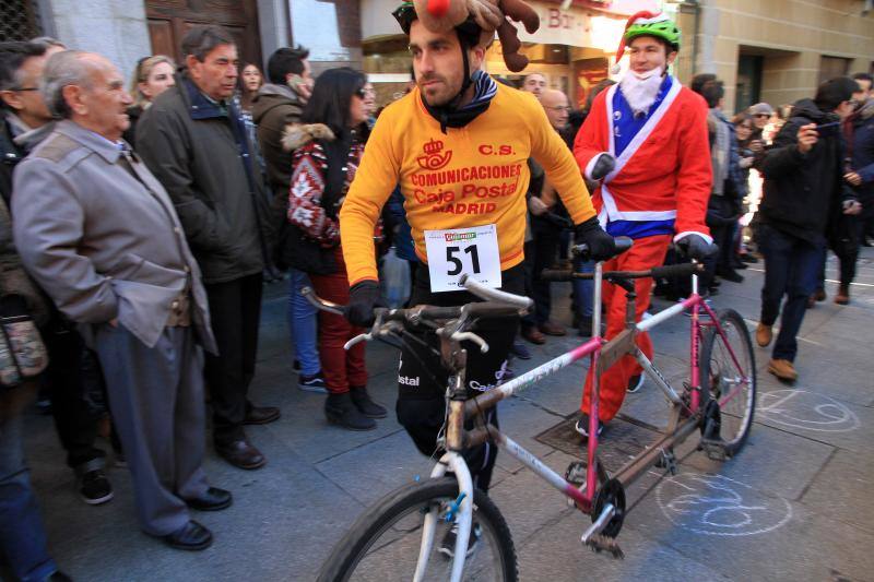Carrera del pavo en Segovia