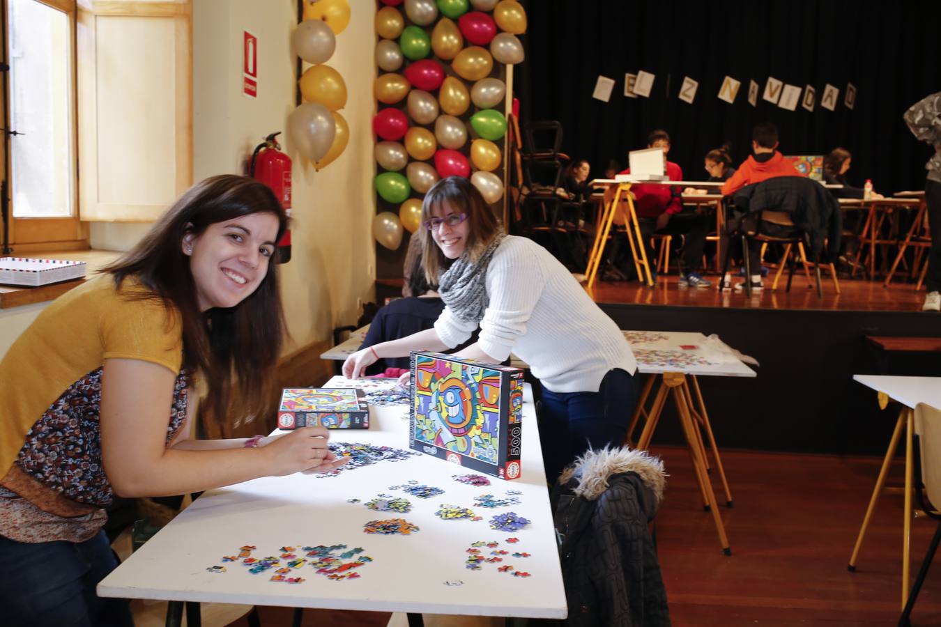 Concurso Nacional de Puzzles Ciudad de Salamanca en la Iglesia Vieja de Pizarrales