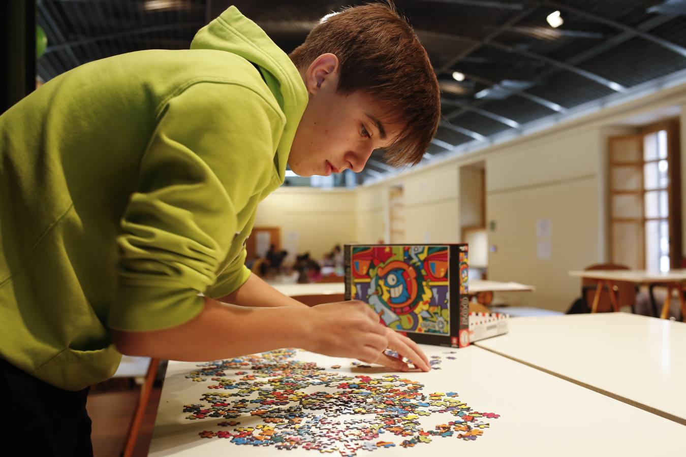 Concurso Nacional de Puzzles Ciudad de Salamanca en la Iglesia Vieja de Pizarrales