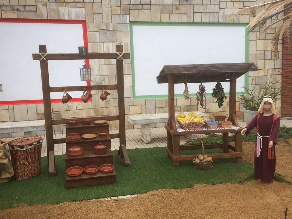 Osorno instala su belén gigante en la Plaza Mayor