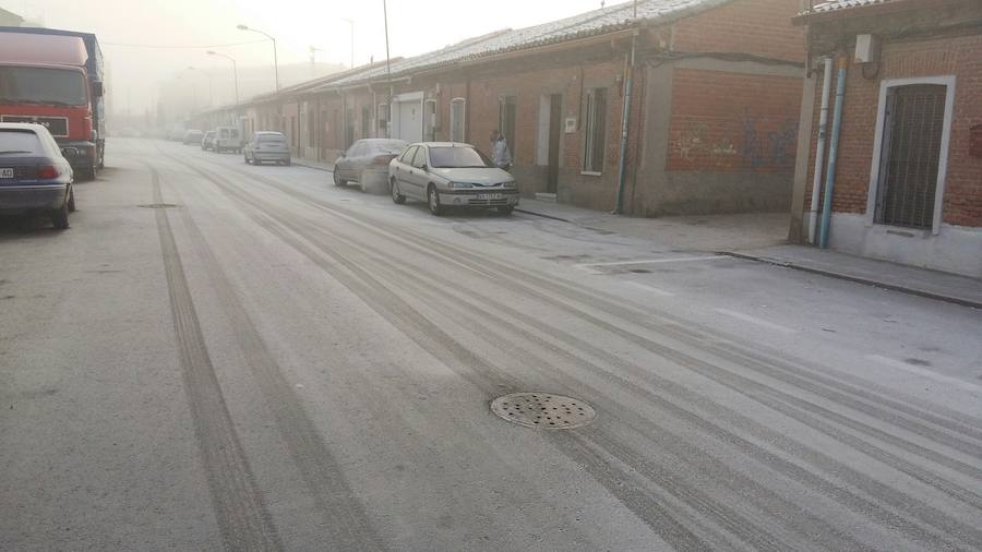 Helada en Medina del Campo