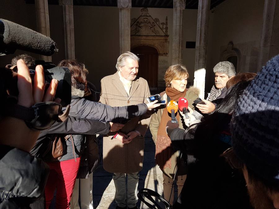 El ministro Méndez de Vigo visita el Museo Nacional de Escultura de Valladolid