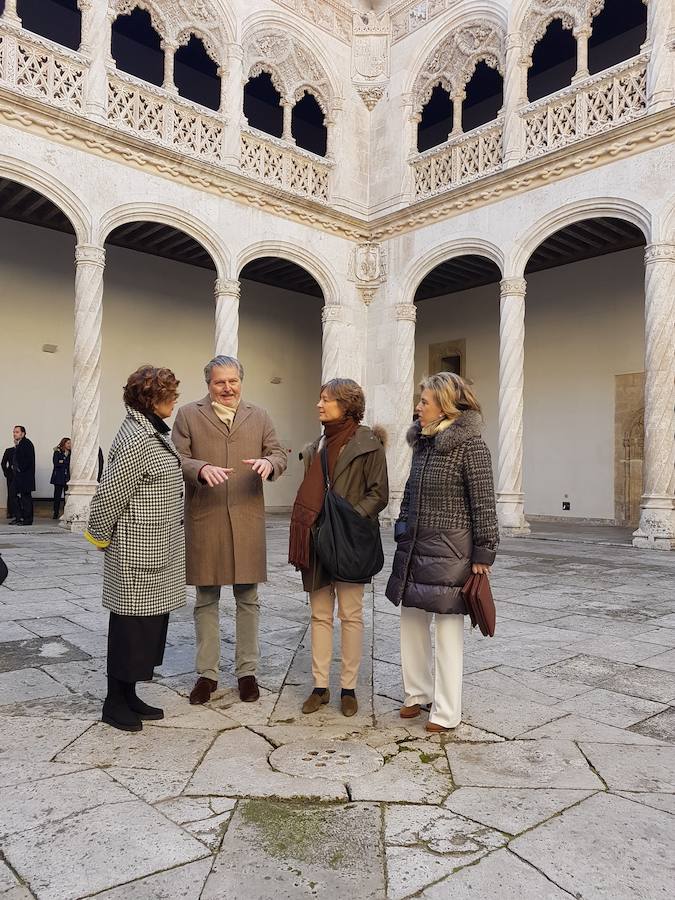 El ministro Méndez de Vigo visita el Museo Nacional de Escultura de Valladolid