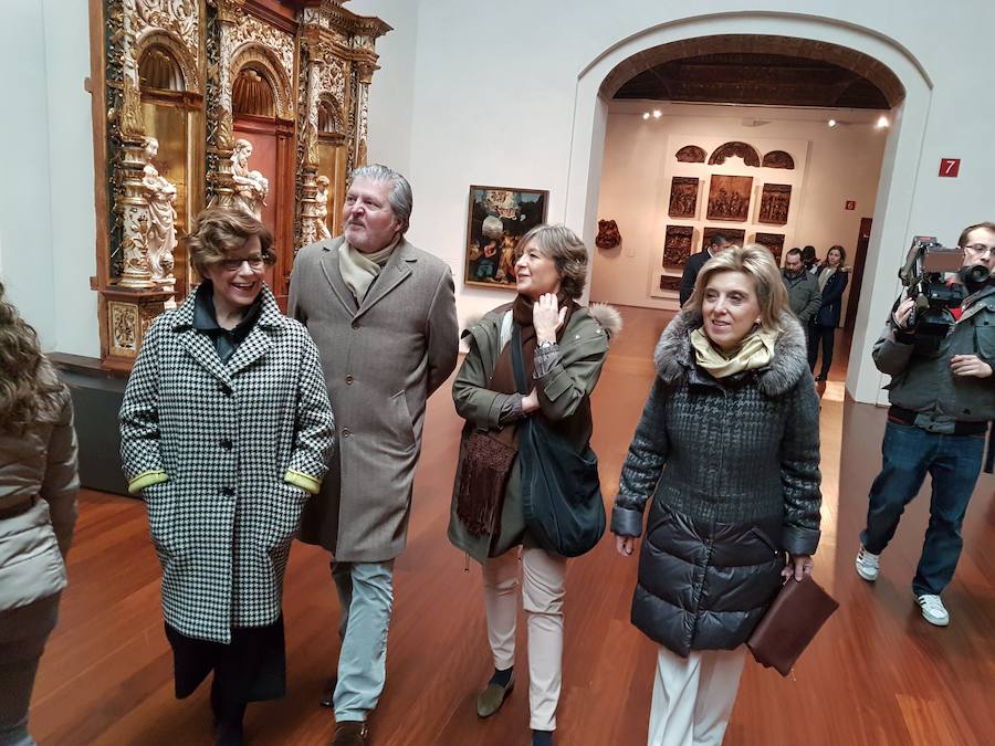 El ministro Méndez de Vigo visita el Museo Nacional de Escultura de Valladolid