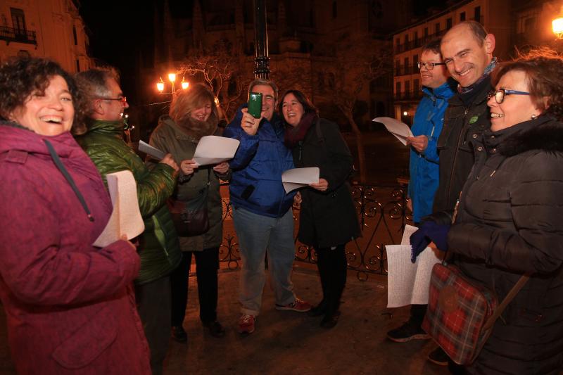 Celebración de la Nochevieja en Segovia