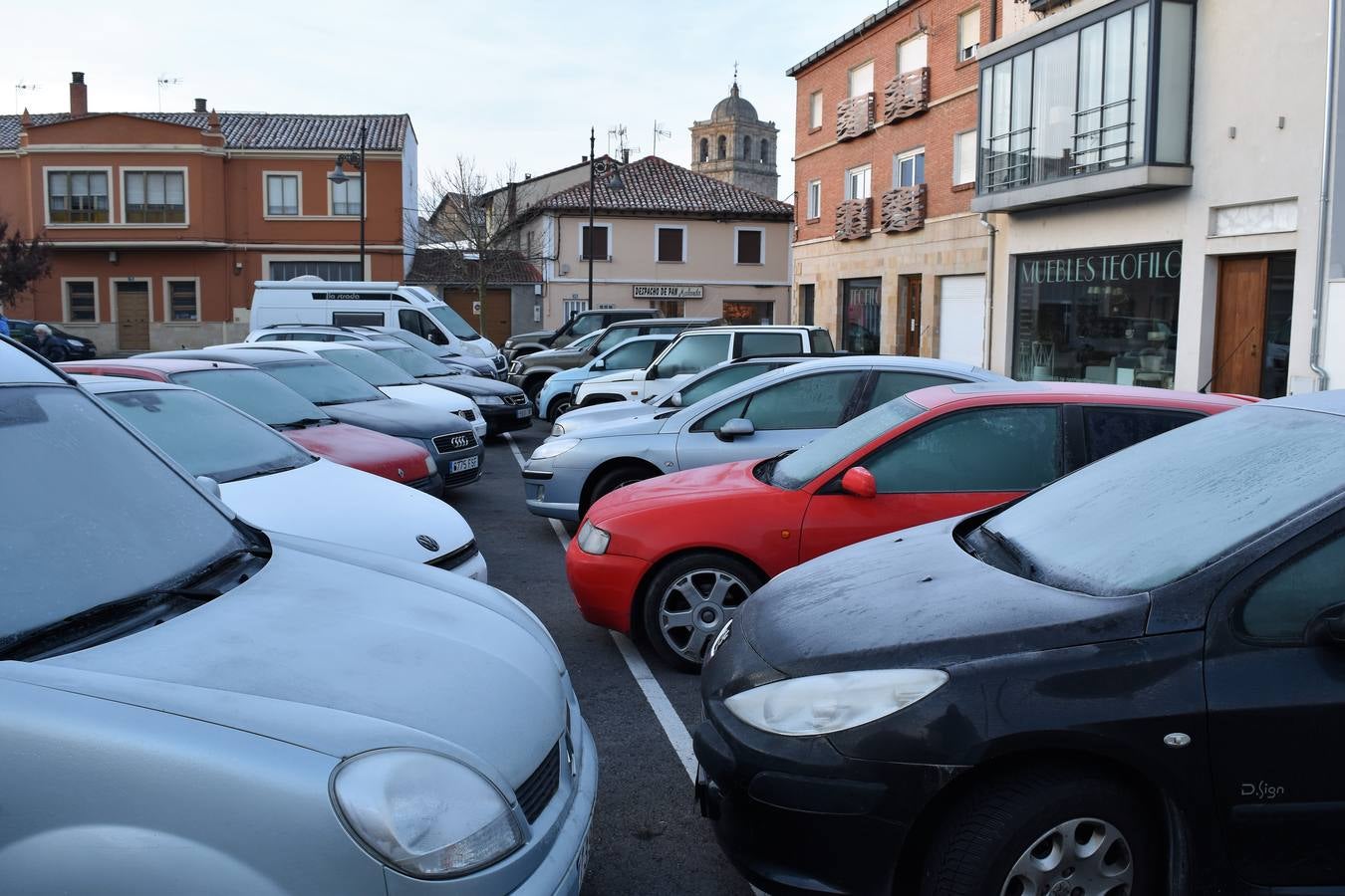 Helada en Aguilar de Campoo