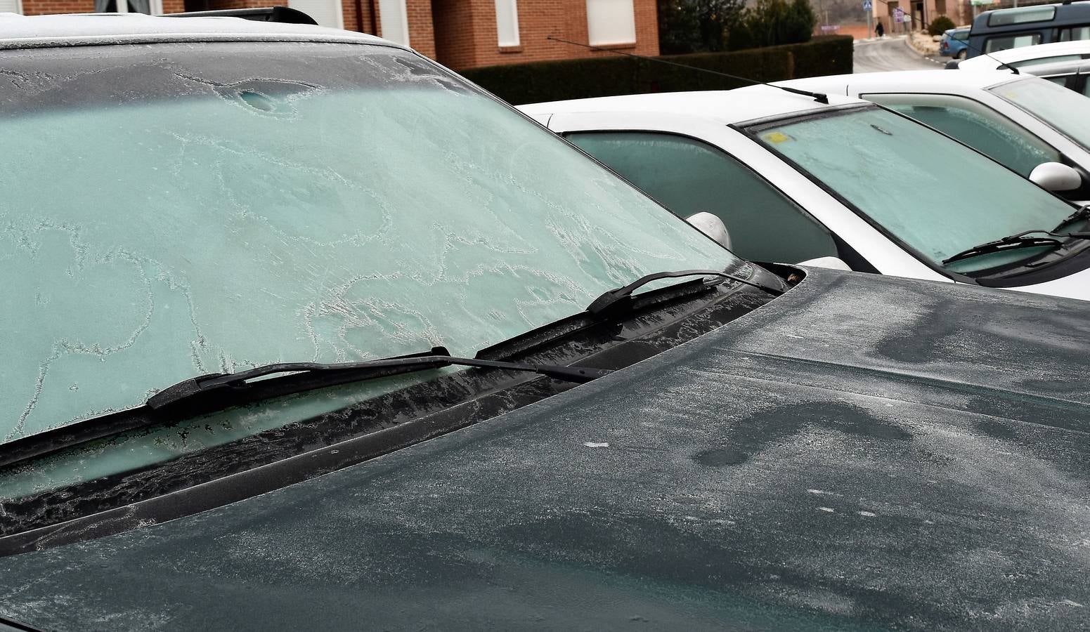 Helada en Aguilar de Campoo