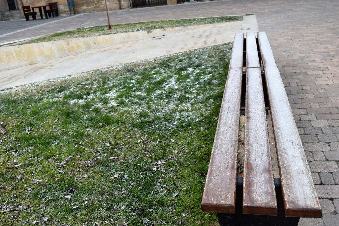 Helada en Aguilar de Campoo