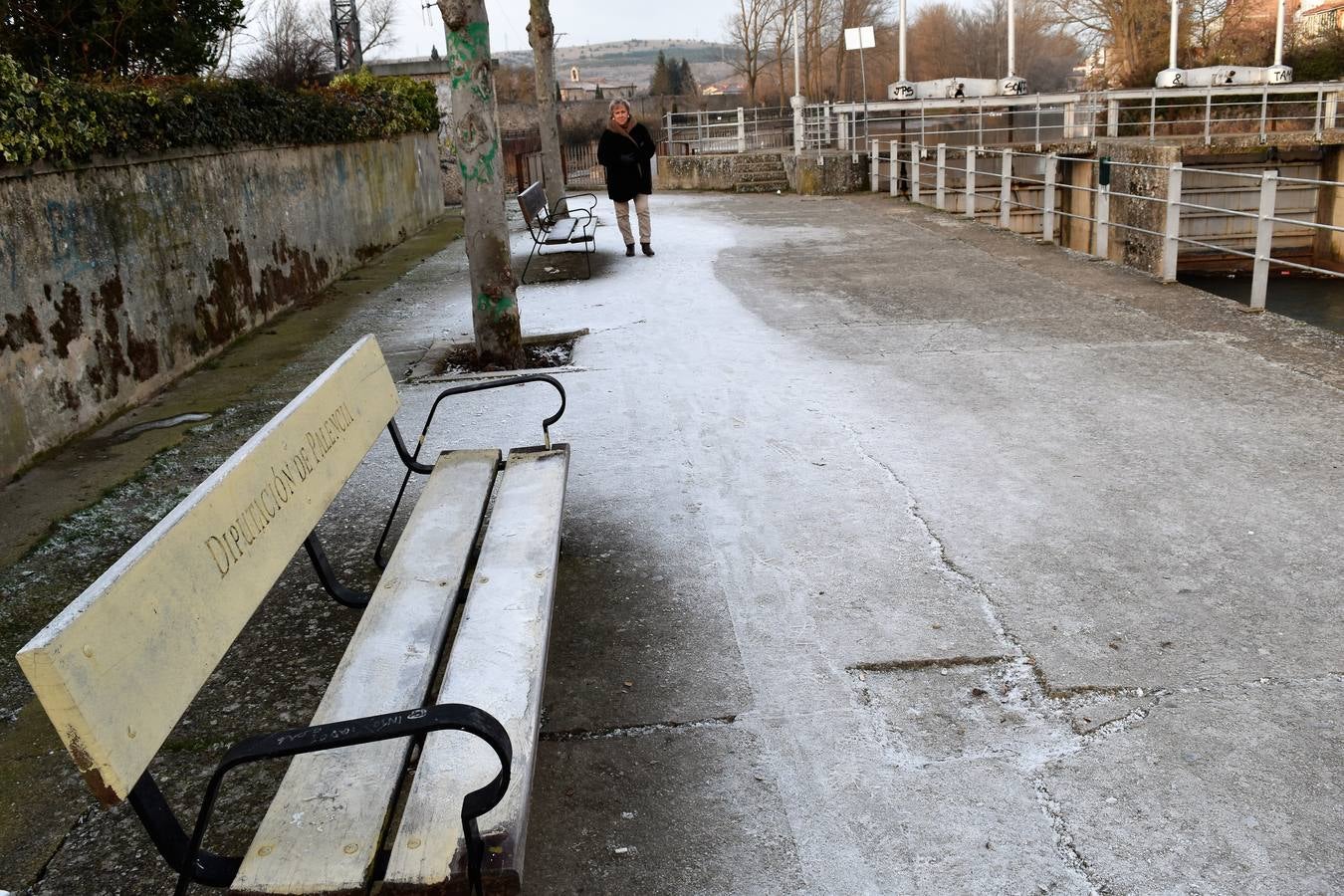 Helada en Aguilar de Campoo