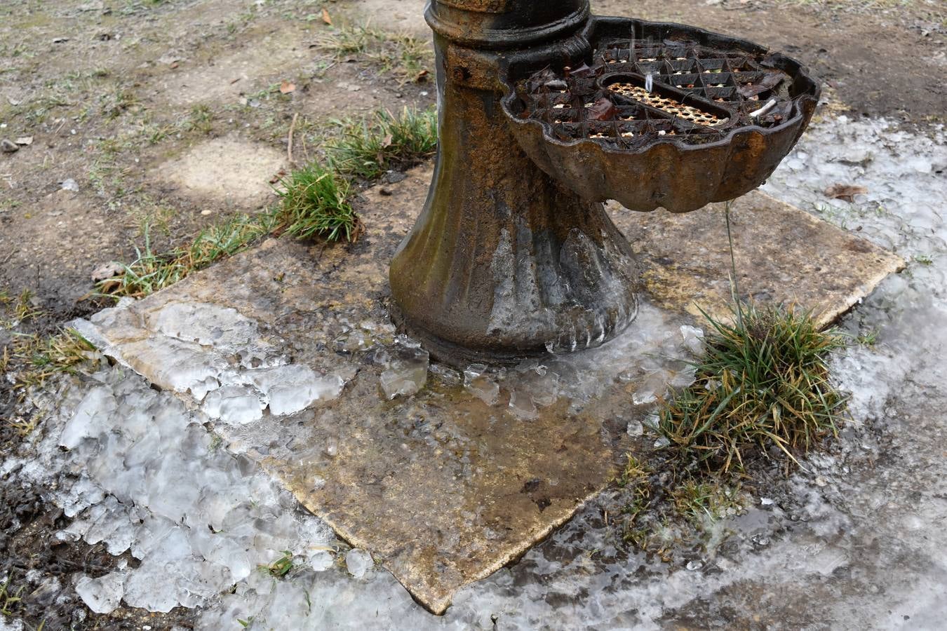 Helada en Aguilar de Campoo