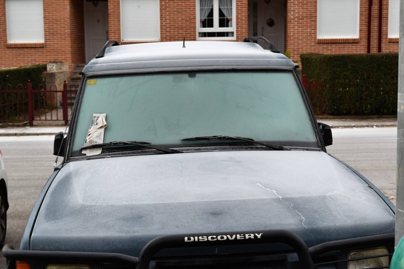 Helada en Aguilar de Campoo