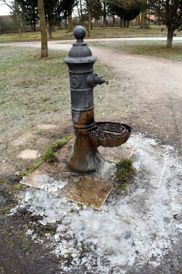 Helada en Aguilar de Campoo