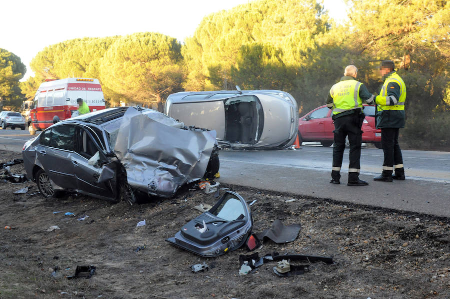 Accidente mortal en Mojados