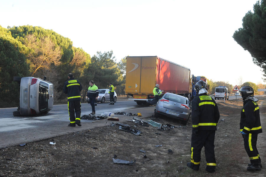 Accidente mortal en Mojados