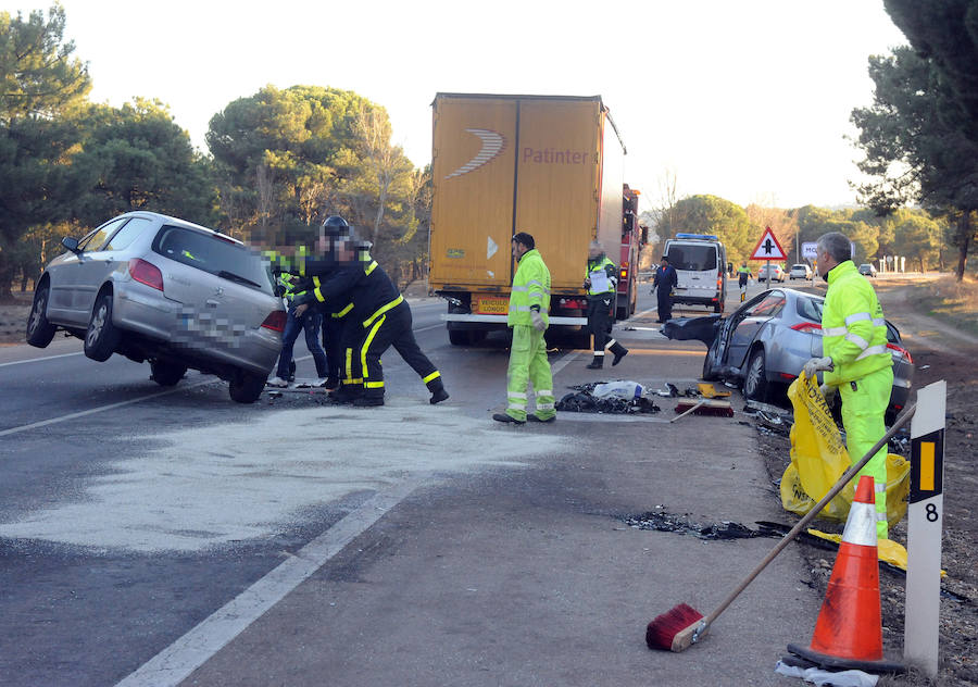 Accidente mortal en Mojados