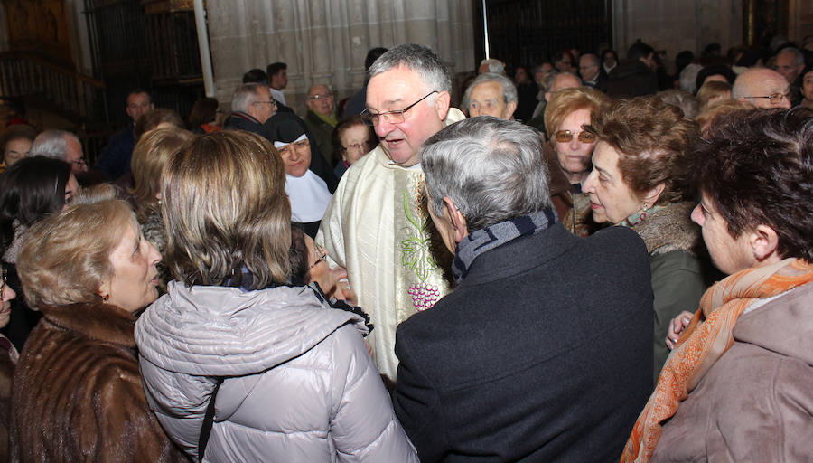 Despedida a Antonio Gómez Cantero en Palencia, nuevo obispo de Teruel