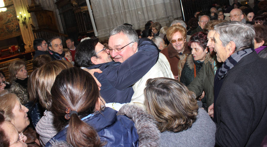 Despedida a Antonio Gómez Cantero en Palencia, nuevo obispo de Teruel