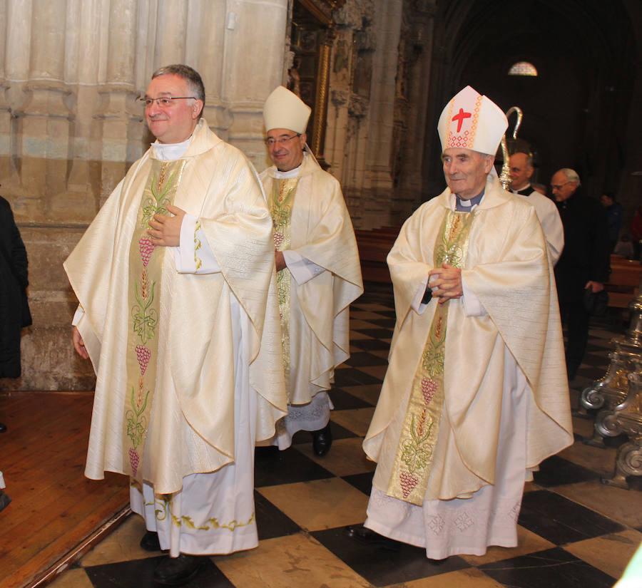 Despedida a Antonio Gómez Cantero en Palencia, nuevo obispo de Teruel