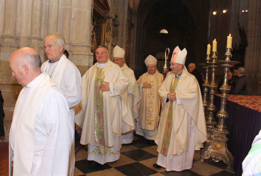 Despedida a Antonio Gómez Cantero en Palencia, nuevo obispo de Teruel