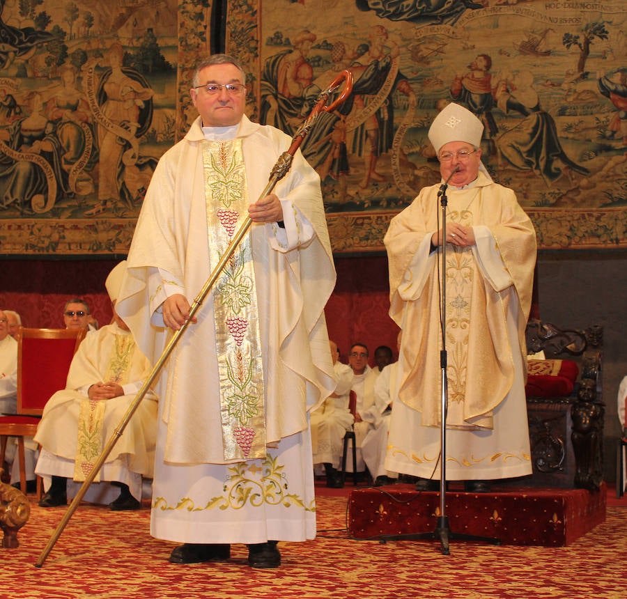 Despedida a Antonio Gómez Cantero en Palencia, nuevo obispo de Teruel