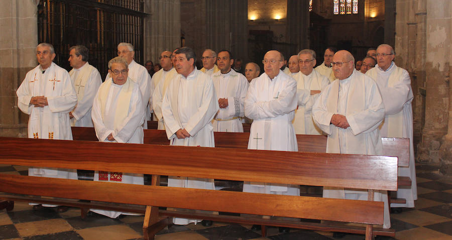 Despedida a Antonio Gómez Cantero en Palencia, nuevo obispo de Teruel