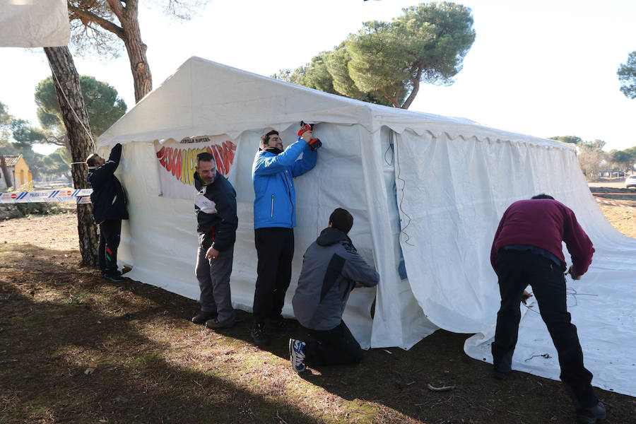 Preparativos para la concentración motera Pingüinos 2017