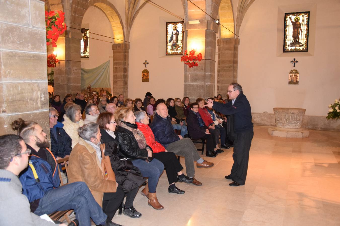 Los vecinos de Guardo conocen los tesoros de la iglesia de San Juan