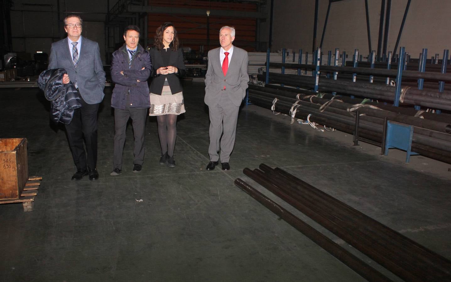 El delegado territorial, Luis Domingo González, visita las instalaciones de Cicrosa