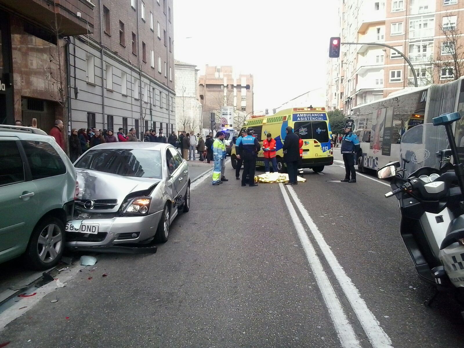 Atropello mortal en la calle Gondomar