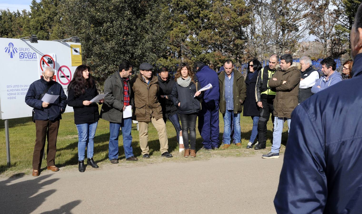 Asamblea de trabajadores del grupo Sada en Valladolid