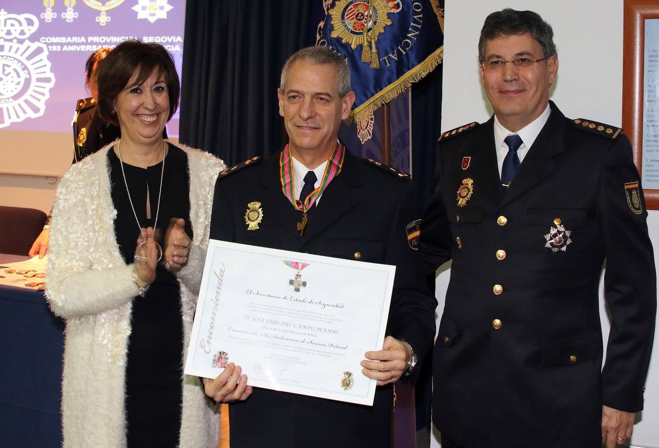 Segovia celebra el 193 aniversario de la Policía Nacional