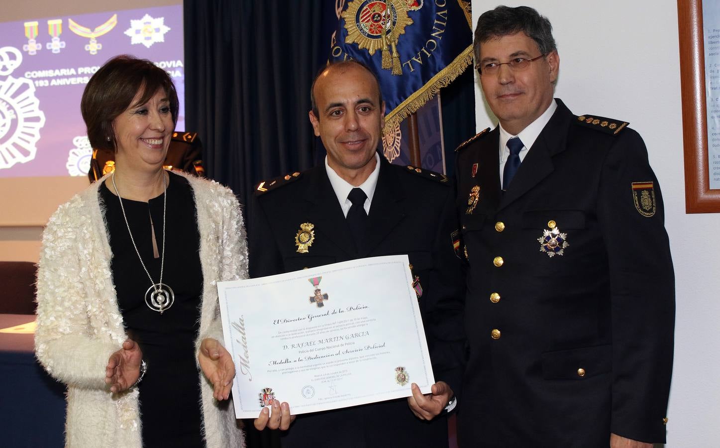 Segovia celebra el 193 aniversario de la Policía Nacional