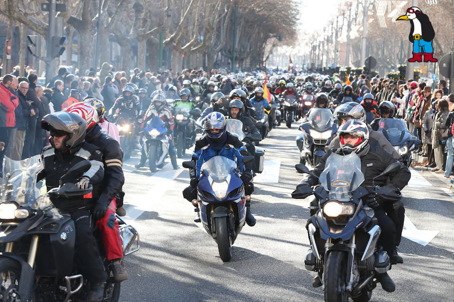 Ambiente en el desfile de banderas de Pingüinos en Valladolid (Parte 7)