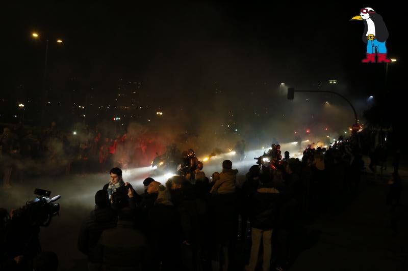 Desfile de antorchas de Pingüinos 2017