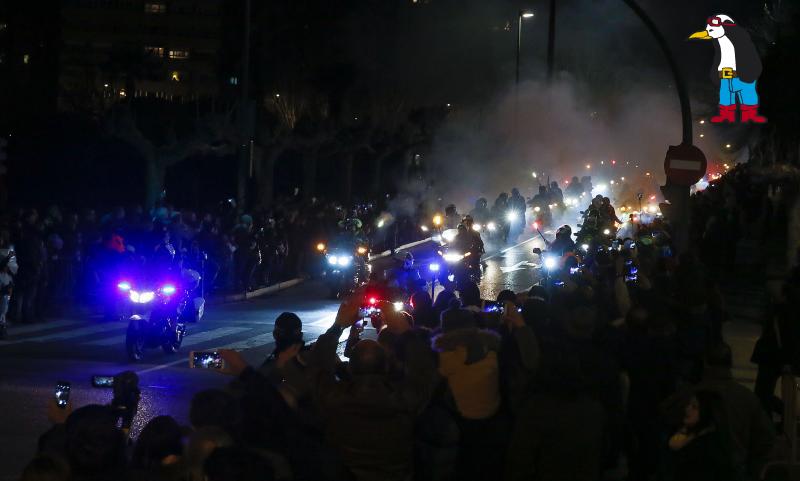 Desfile de antorchas de Pingüinos 2017