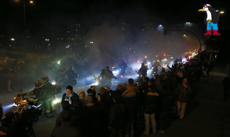 Desfile de antorchas de Pingüinos 2017