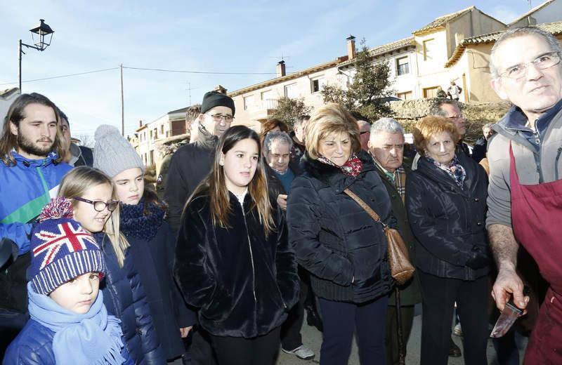 Matanza y fiesta de San Antón en Fuentes de Nava (Palencia)