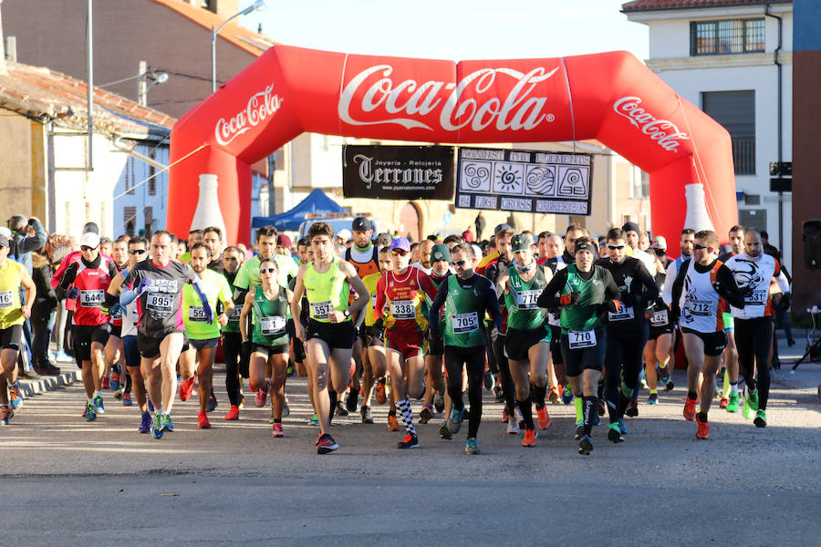 Tercera prueba de la carrera XXIV Liga de Cross de Cabrerizos disputada en Moriscos (Salamanca)