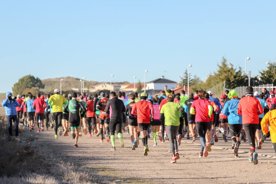 Tercera prueba de la carrera XXIV Liga de Cross de Cabrerizos disputada en Moriscos (Salamanca)