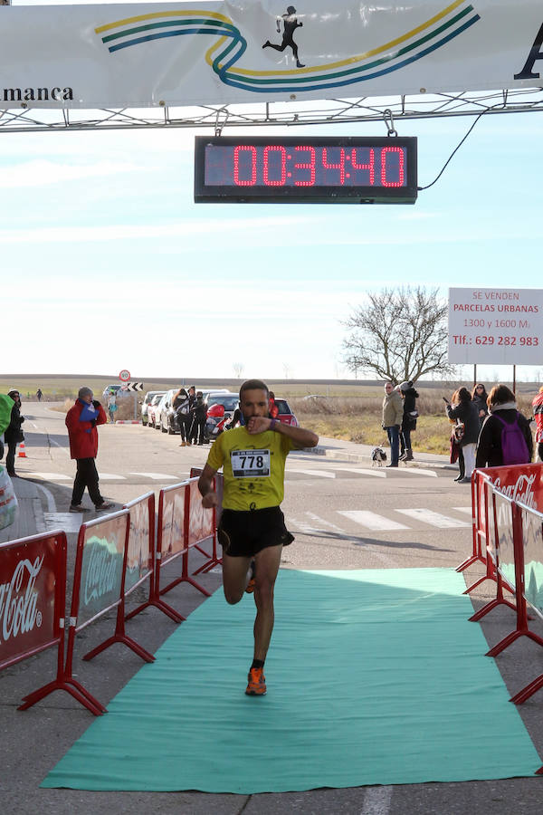 Tercera prueba de la carrera XXIV Liga de Cross de Cabrerizos disputada en Moriscos (Salamanca)