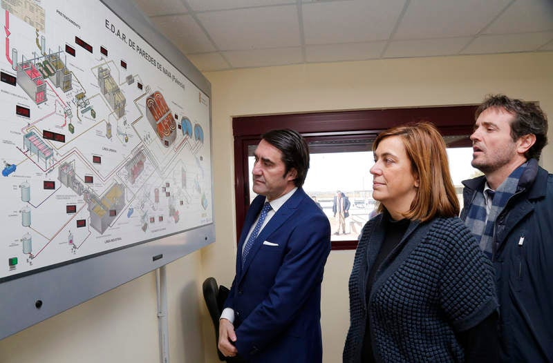 El consejero de Fomento y Medio Ambiente visita las localidades de Villarramiel, Paredes de Nava y Fuentes de Nava