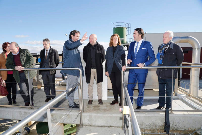 El consejero de Fomento y Medio Ambiente visita las localidades de Villarramiel, Paredes de Nava y Fuentes de Nava