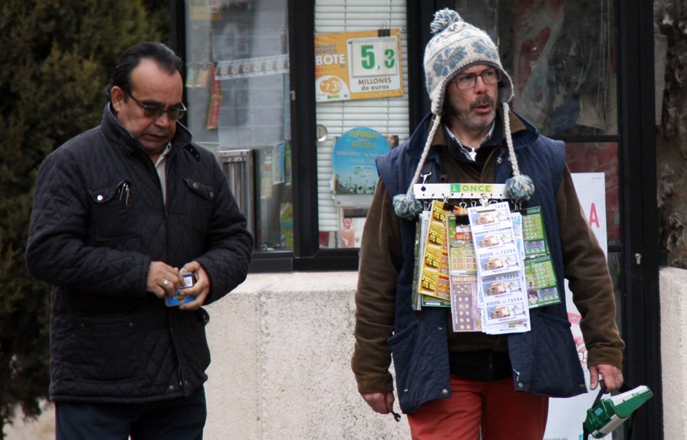 Jornada de frío en Cuéllar (Segovia)