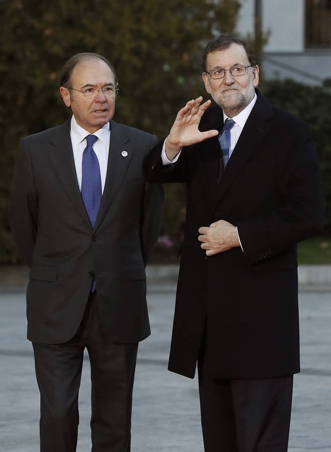 Llegada de los asistentes a la VI Conferencia de Presidentes de España