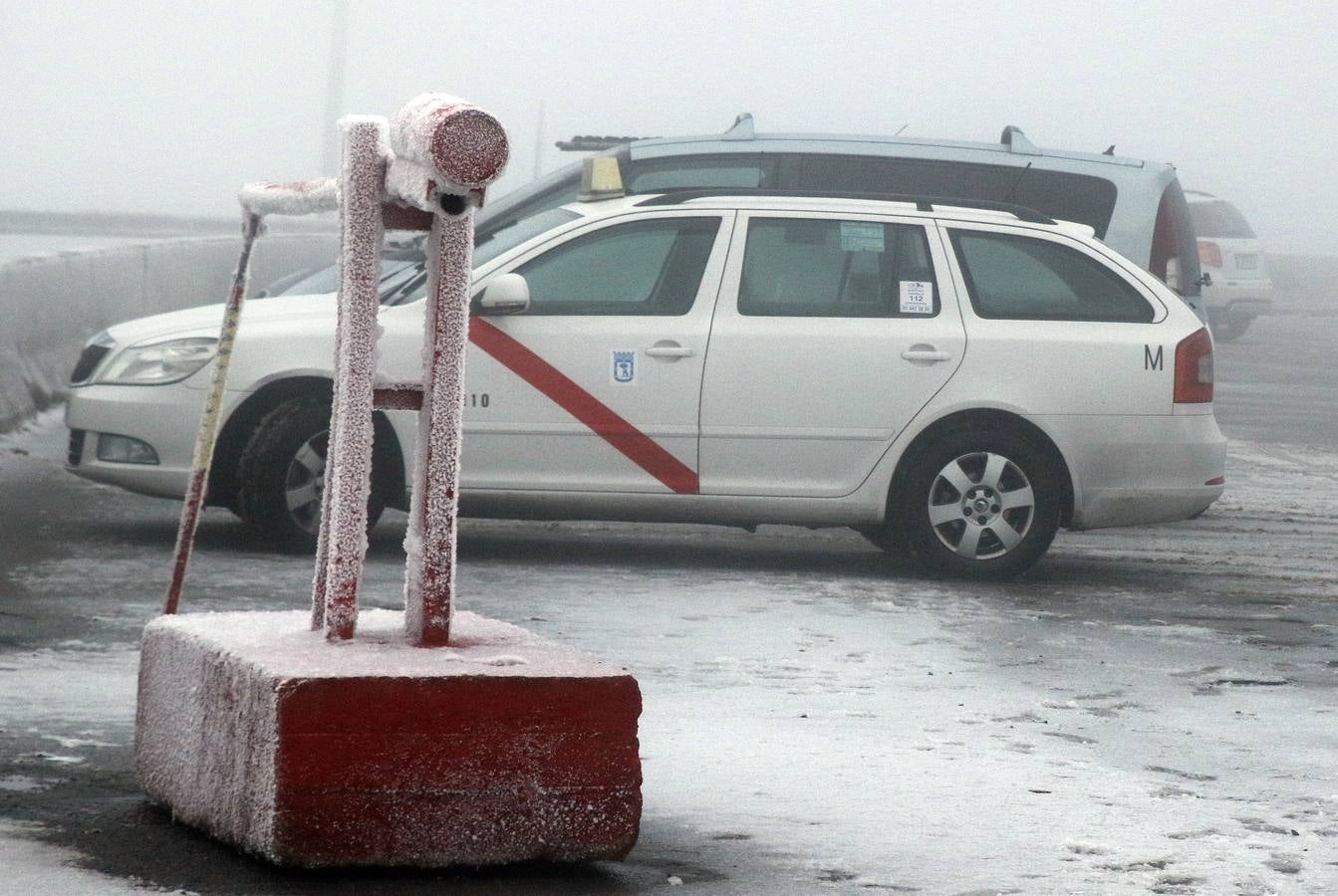 Frío en Segovia y nieve en Navacerrada