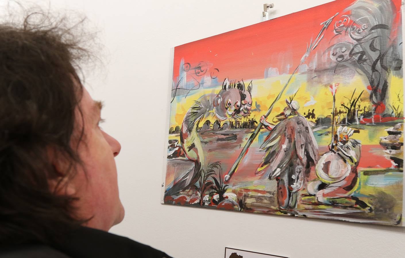 La Fundación Jiménez Arellano inaugura la exposición &#039;Don Quijote en el río Niger&#039;