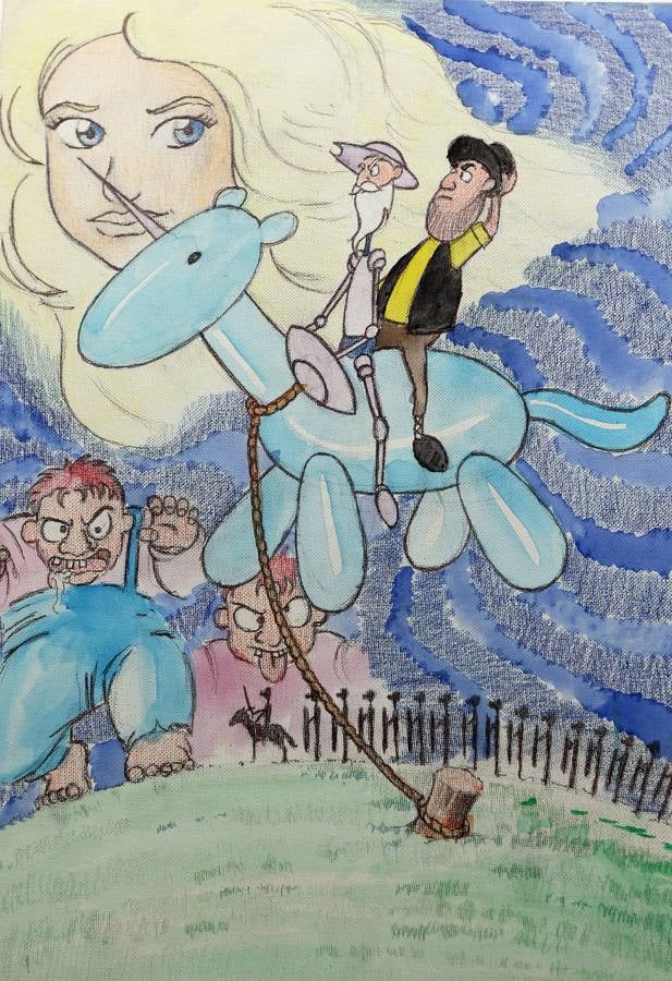 La Fundación Jiménez Arellano inaugura la exposición &#039;Don Quijote en el río Niger&#039;