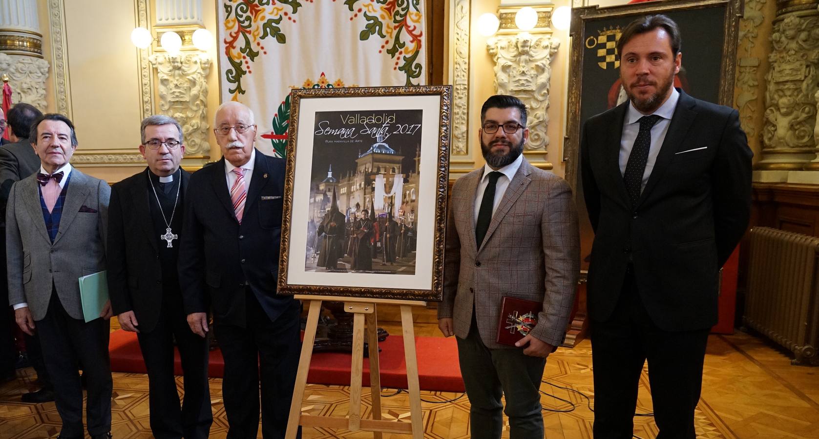 Presentación del cartel de la Semana Santa 2017 de Valladolid
