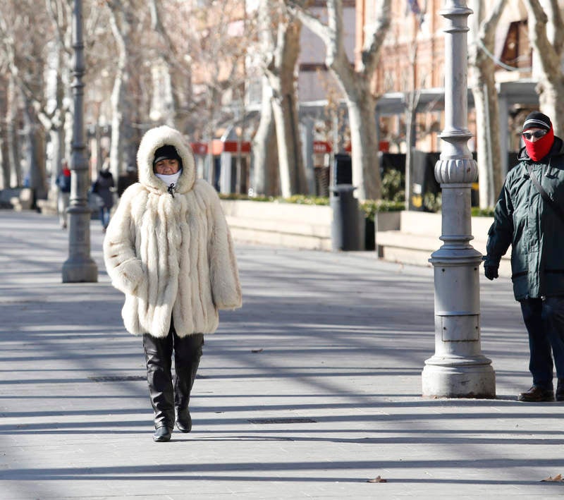 Jornada de frío en Palencia
