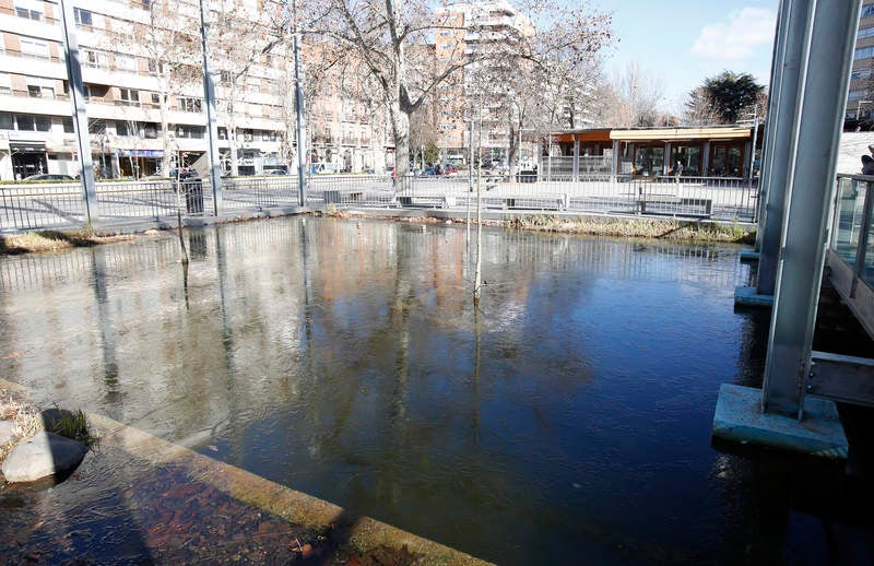 Jornada de frío en Palencia